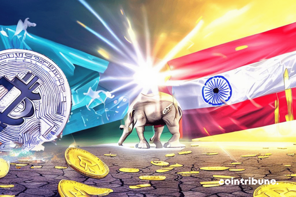 Crypto : L'éléphant de l'inde montre le chemin