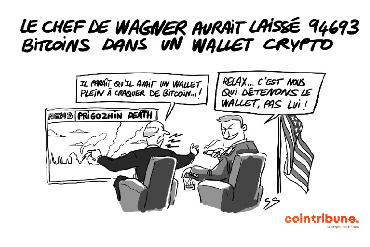 Le wallet crypto du chef de wagner