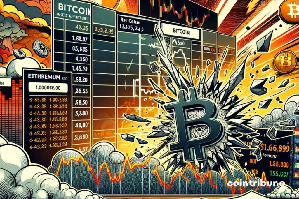 Le bitcoin en chute libre