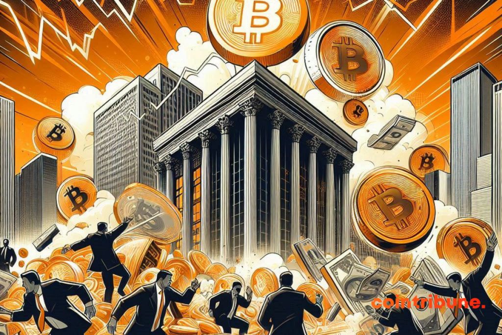 La frenesie du Bitcoin par les institutionnels