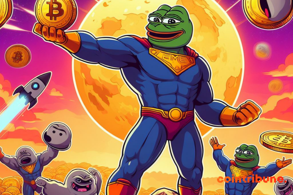 The memecoin craze in the crypto market