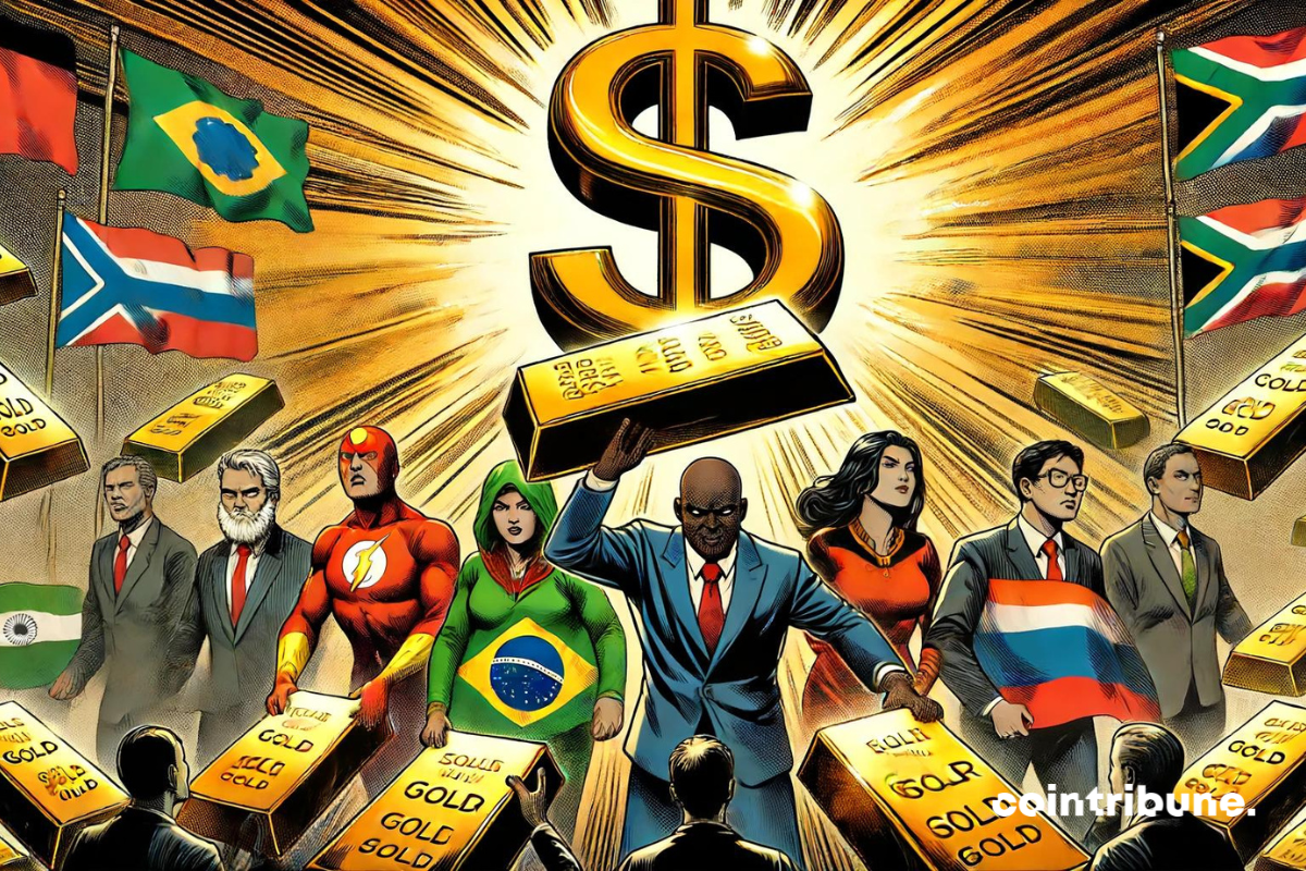 Les BRICS accumulent l'or, mais le dollar reste roi