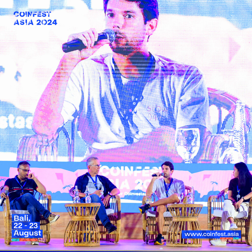 A panel session at Cointfest Asia