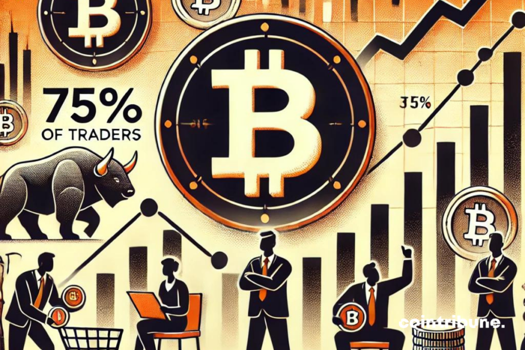 Bitcoin: 75% of Traders Betting on an Increase