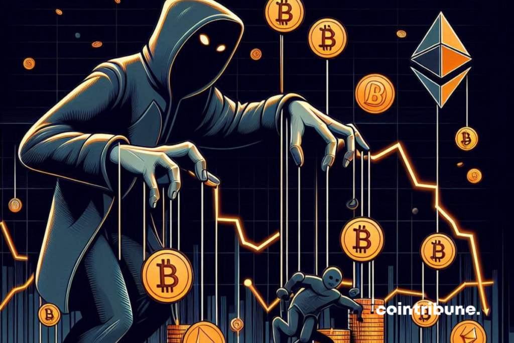 Un Market Makers volent les crypto