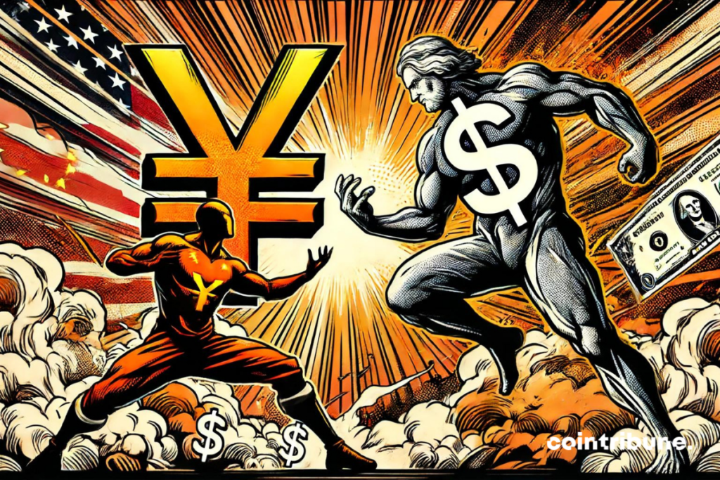 The Chinese yuan fails again against the US dollar