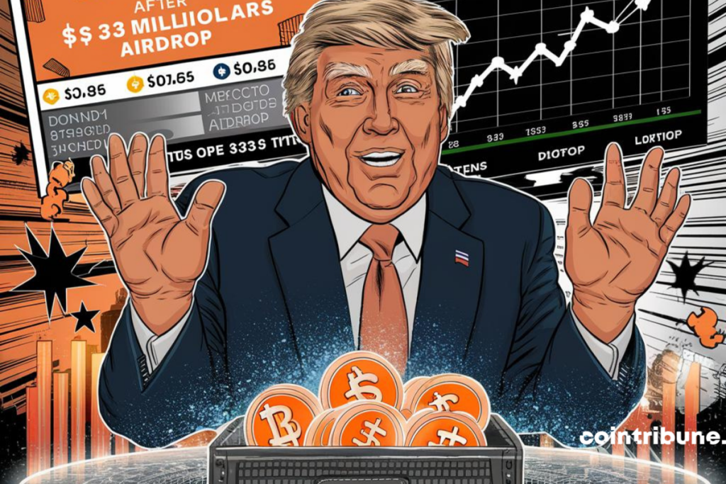 Trump content pour sa fortune crypto