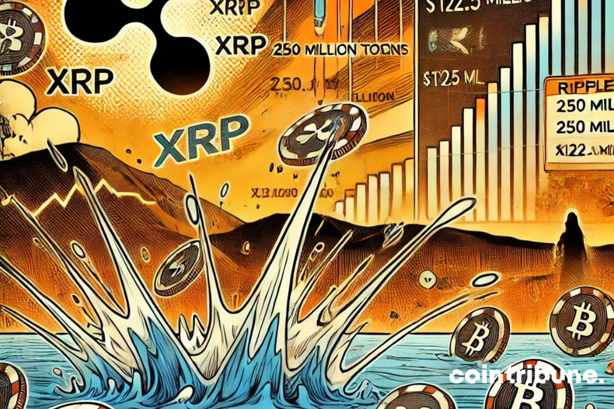 Ripple deverse les crypto XRP sur le marche