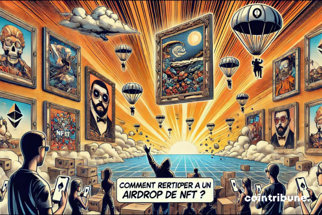 Participer à un airdrop de NFT, une chance de gagner de nouveaux actifs numériques gratuitement