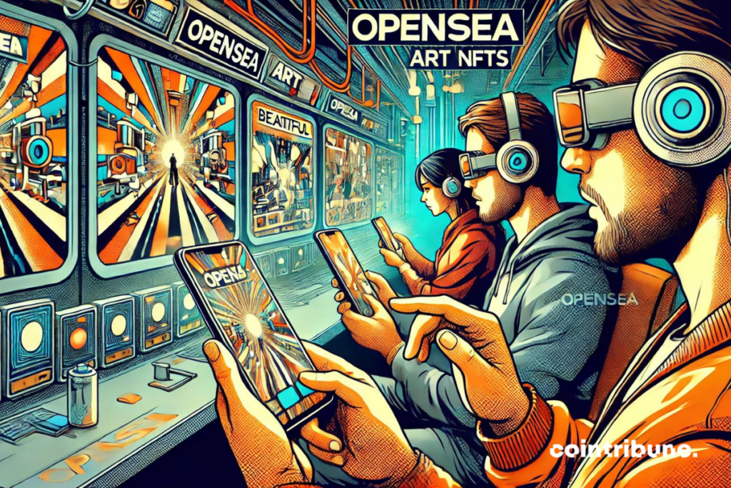 OpenSea, la plus grande marketplace au monde pour acheter et vendre des NFT