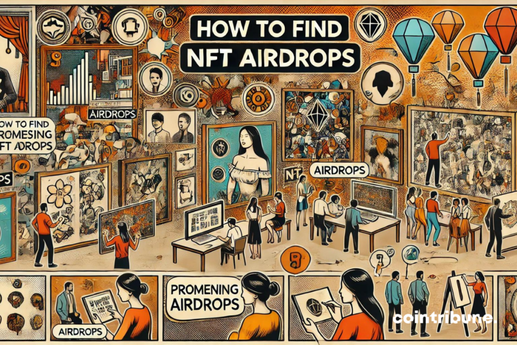 Les airdrops de NFT, des distributions gratuites de NFT visant à augmenter la visibilité d'un projet et à récompenser les utilisateurs