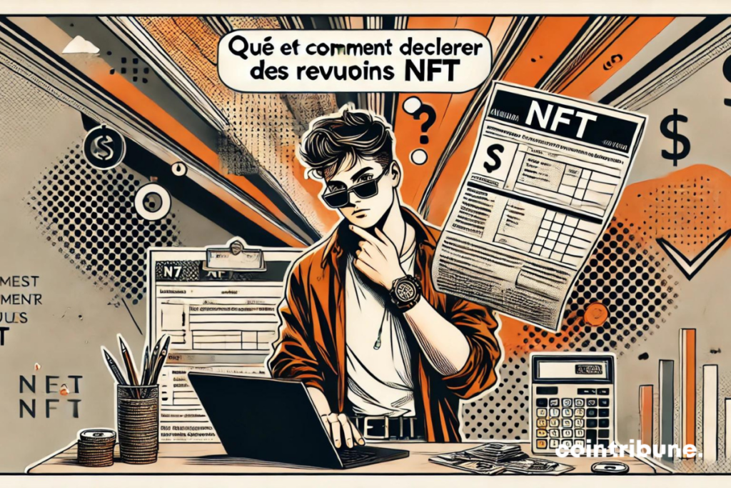 Un investisseur se renseignant sur la procédure à suivre pour déclarer les revenus issus de ses NFT