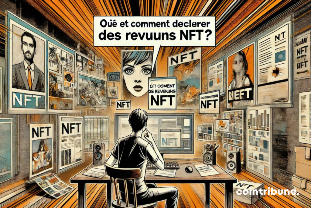 Les NFT, des actifs dont les revenus doivent être déclarés conformément aux dispositions prévues