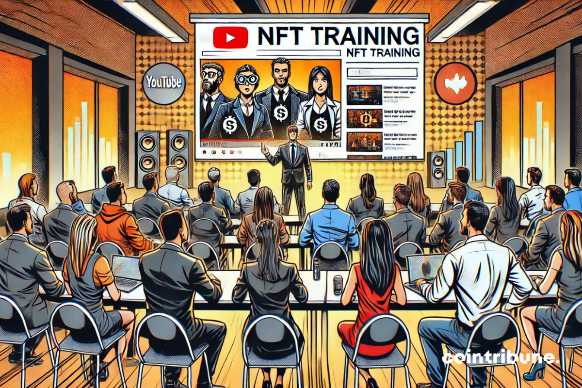 Des débutants en pleine formation sur les NFT