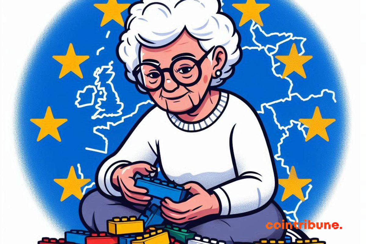 Caricature de Christine Lagarde-présidente BCE-finance