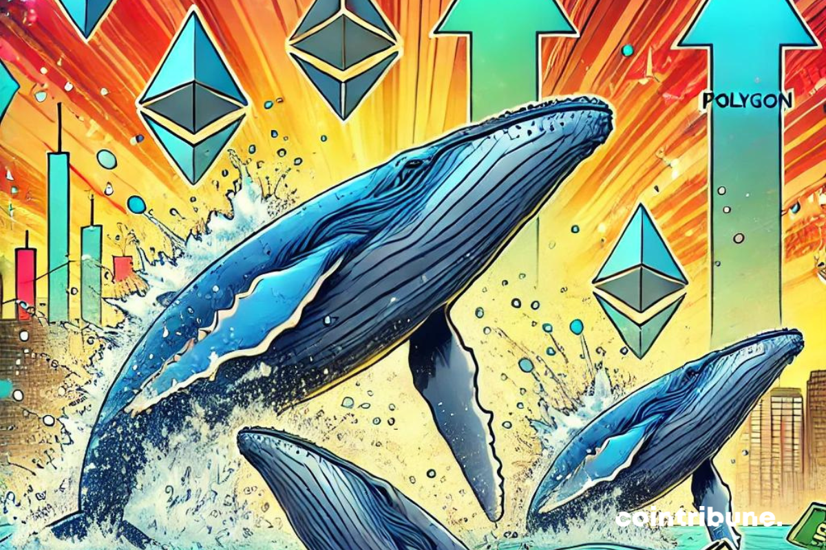 Crypto : Les baleines de Polygon boostent l’activité de 1 400 %