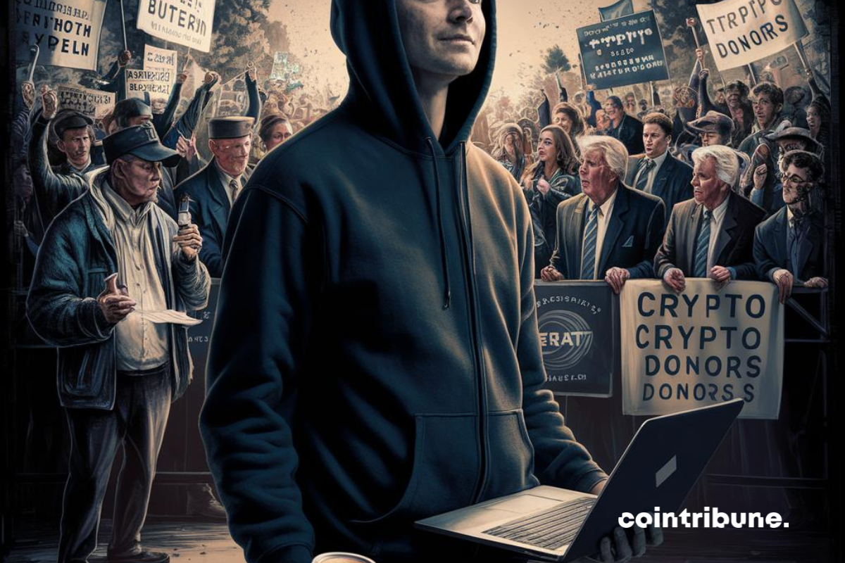 Crypto : Vitalik Buterin contre les donateurs Pro-Trump !