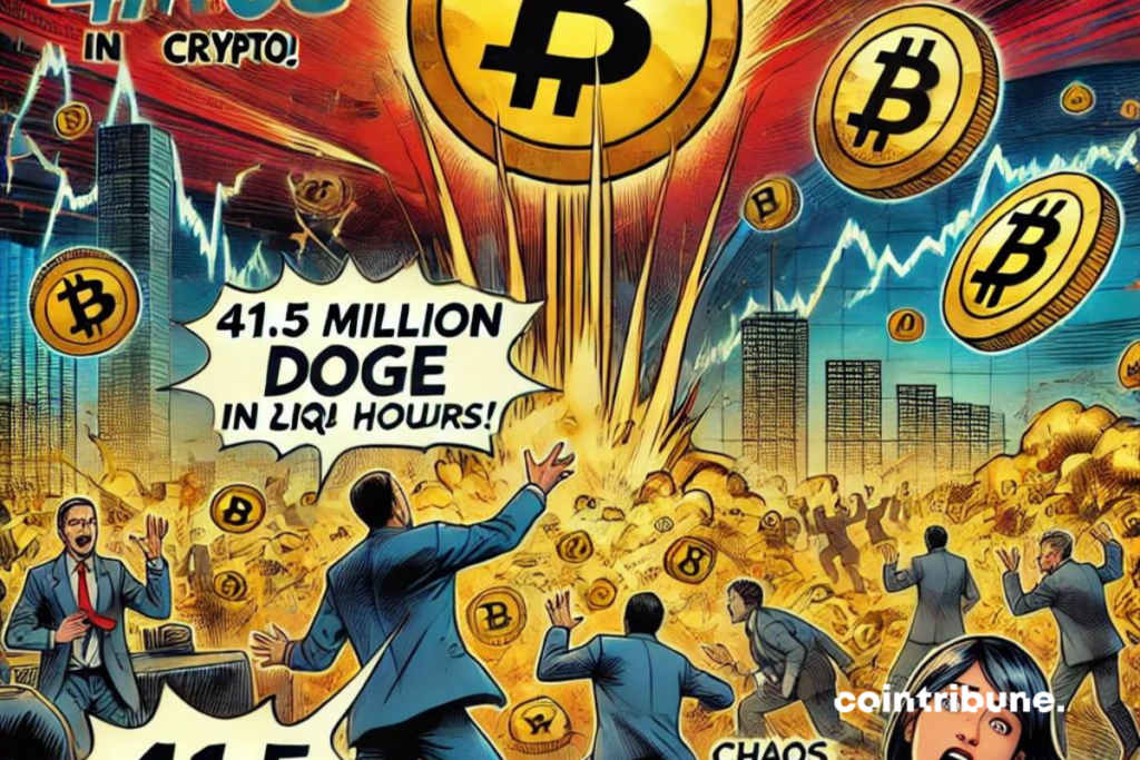 Crypto: 41.5 Million Dogecoins Liquidated in a Flash!