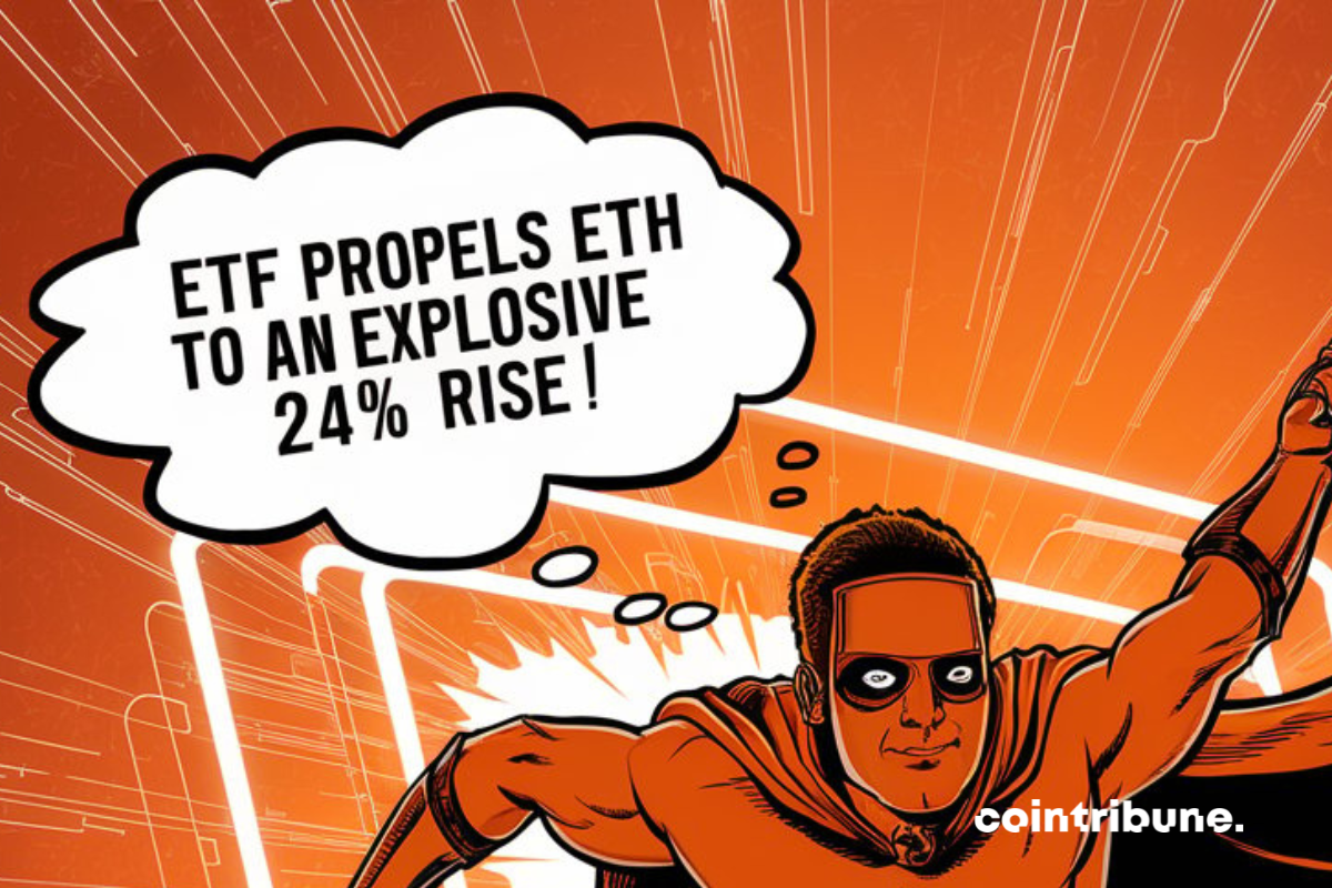 Crypto : Les ETF propulsent l’ETH vers une hausse de 24% !