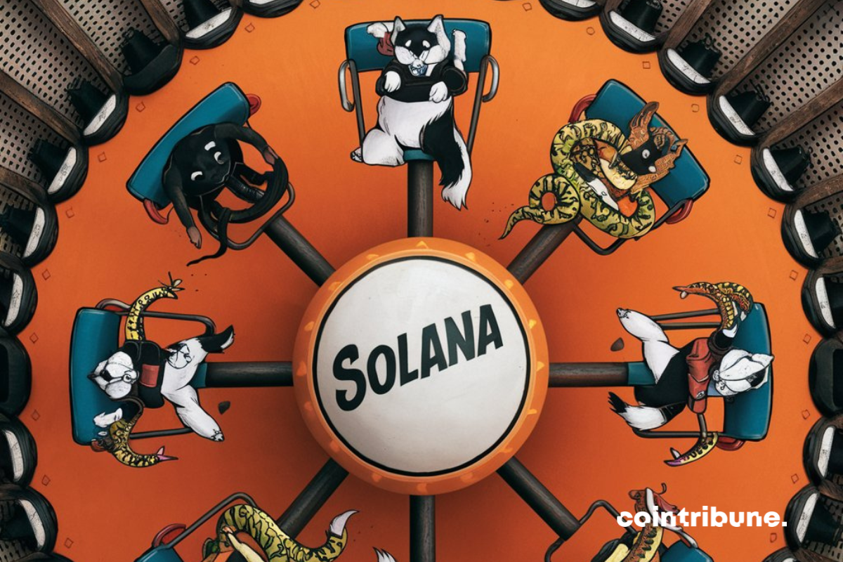 Manège Solana avec des figurines d'animaux