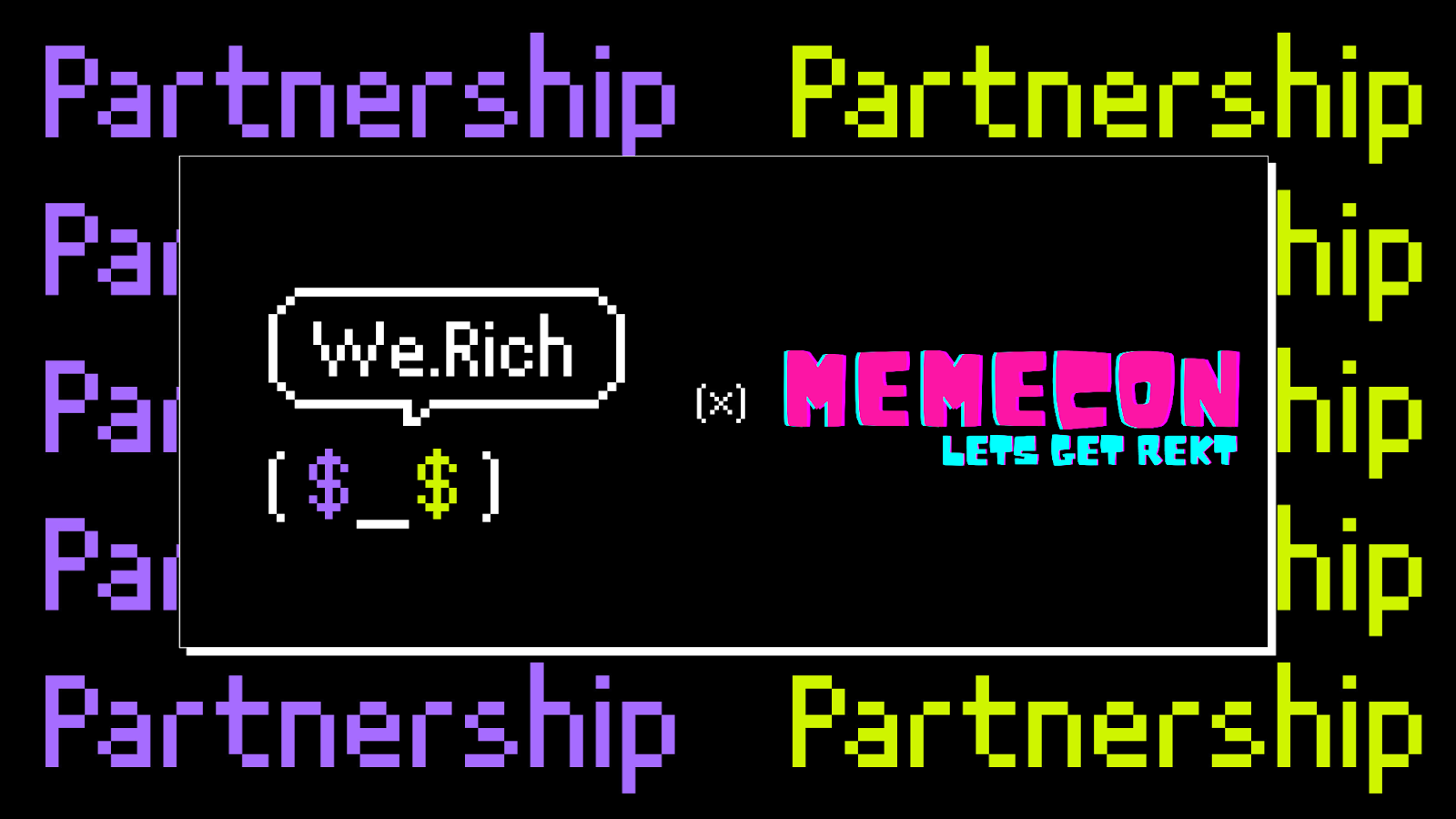 Memecon and WeRich partnership