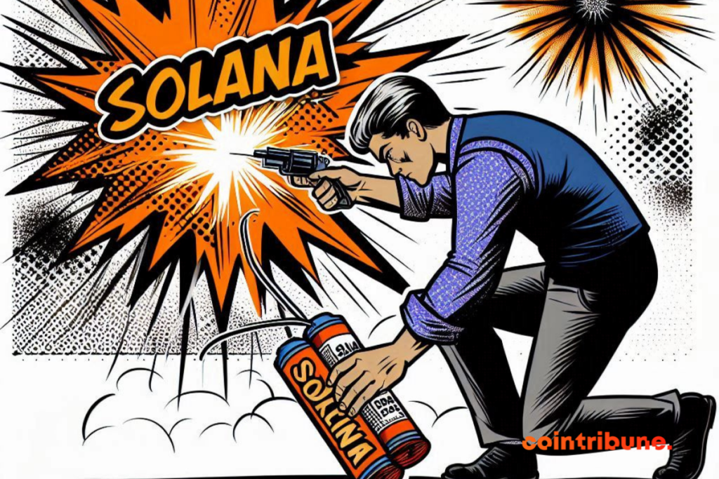 Image représentant la future explosion de la crypto Solana