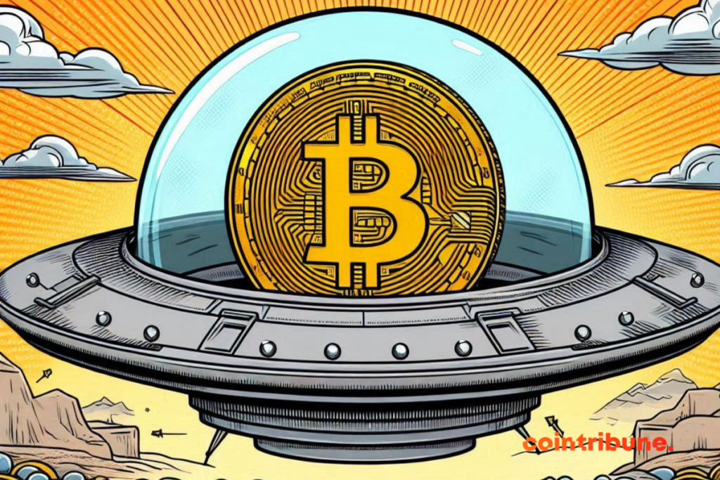 Soucoupe volante bitcoin