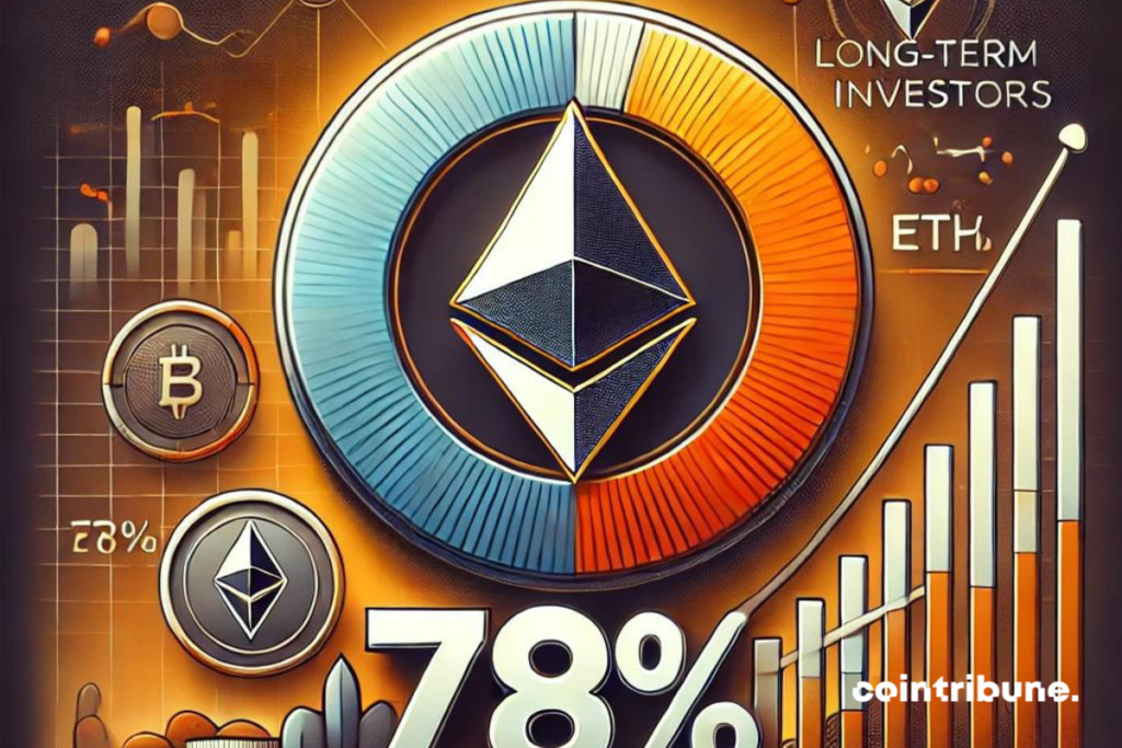 Crypto: 78% of Ethereum is Held by Long-Term Investors