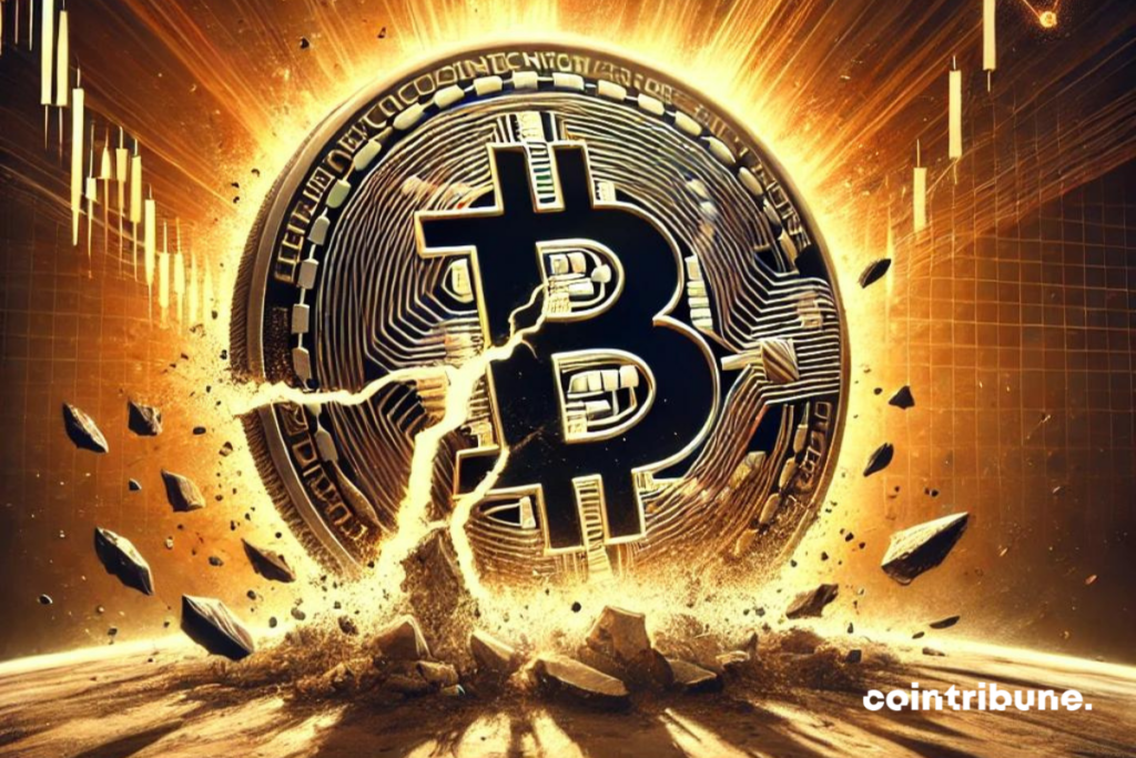 Bitcoin sur le fil du rasoir