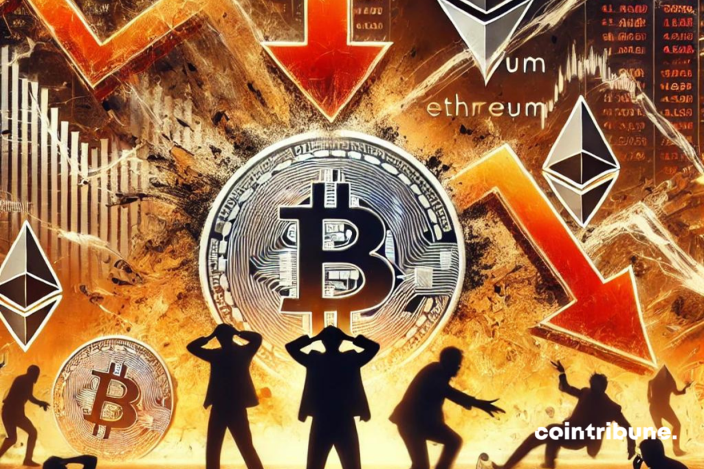 Panic in the Crypto Market: Bitcoin and Ethereum are Collapsing…