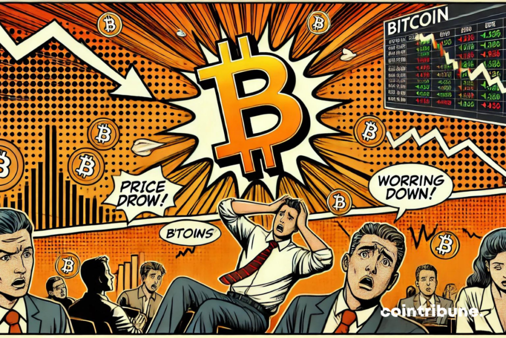 Bitcoin: A drop below key levels worries traders