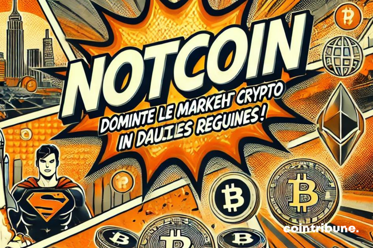 Crypto : Notcoin affiche une croissance spectaculaire