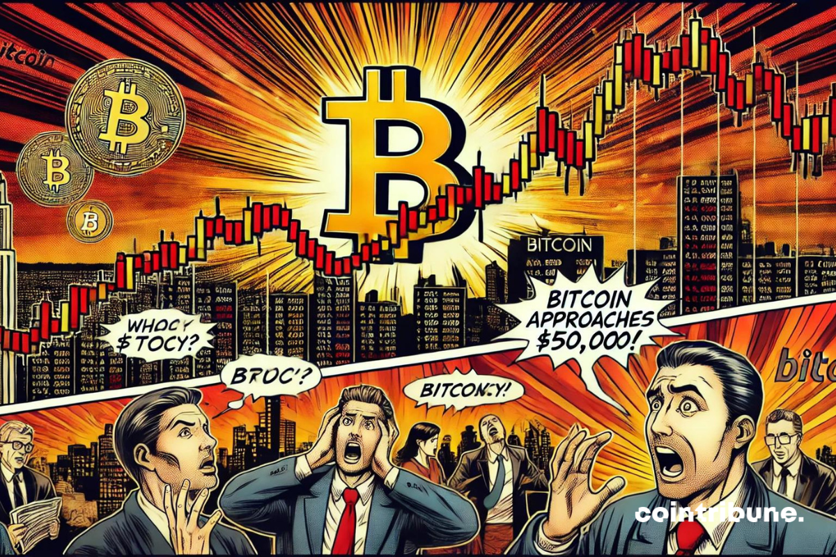 Le bitcoin en route vers les 50 K