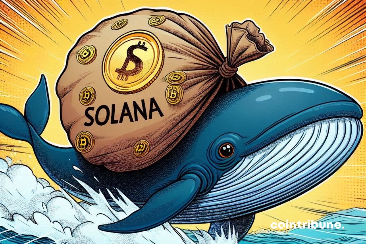 Crypto : Les baleines Solana déplacent des millions ! Une baisse imminente ?