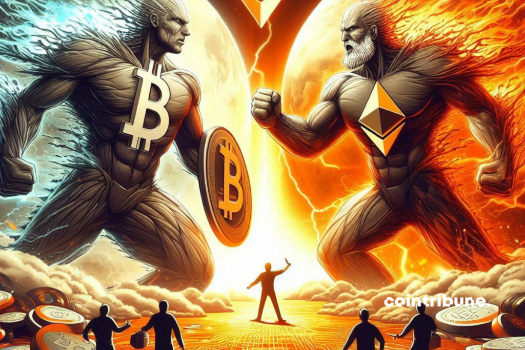 Bitcoin vs Ethereum: A Battle of Titans for Blockchain Revenues