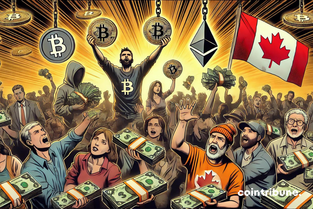 Canada : La crypto snobée au profit du cash
