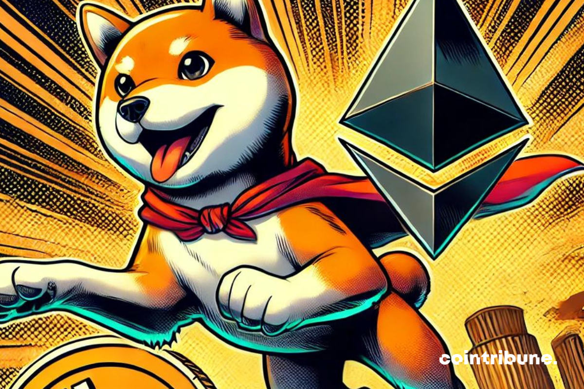 Crypto : Shiba Inu surpasse Ethereum sur 12 mois