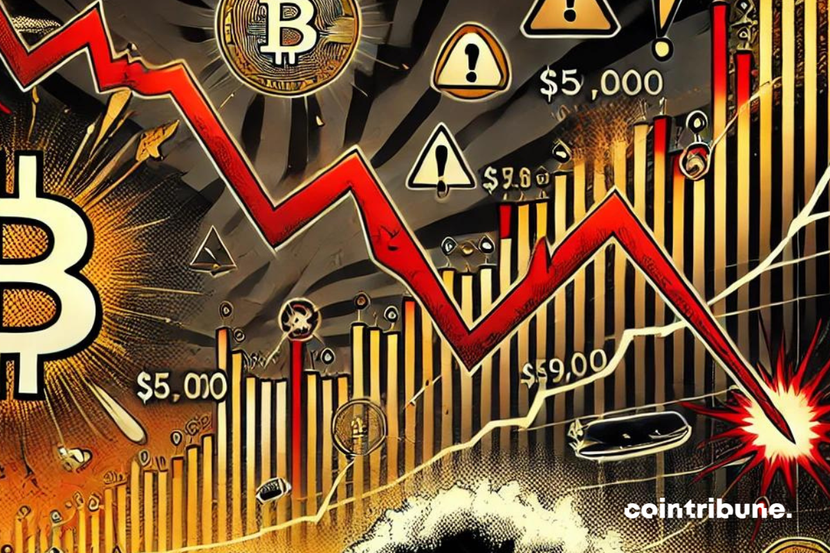 Le Bitcoin ne doit en aucun cas cas franchit ce seuil critique