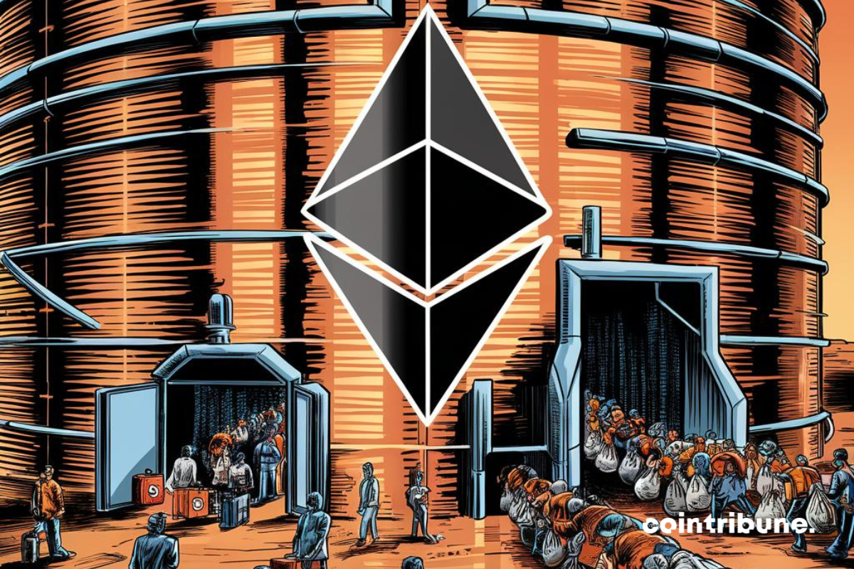 Crypto : ETF Ethereum, une sortie massive de 39 millions de $