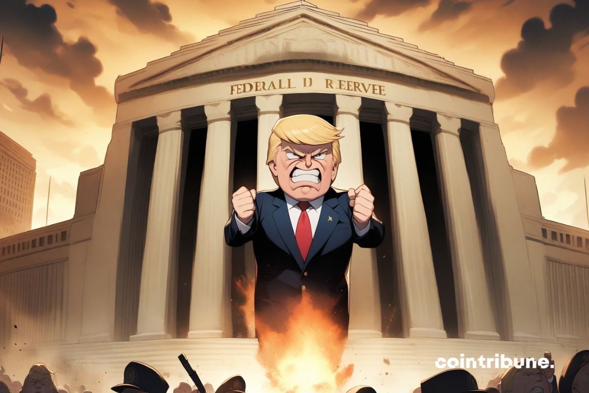 Crypto Donald Trump FED Jerome Powell