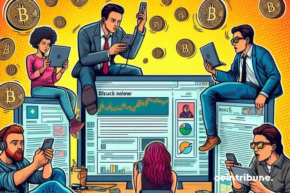 Crypto médias sociaux