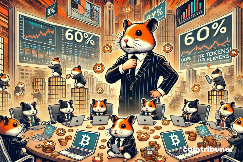 Crypto: Hamster Kombat Offers 60% of its Tokens to its Players!