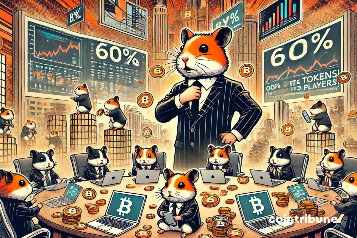 Crypto : Hamster Kombat offre 60 % de ses tokens à ses joueurs !