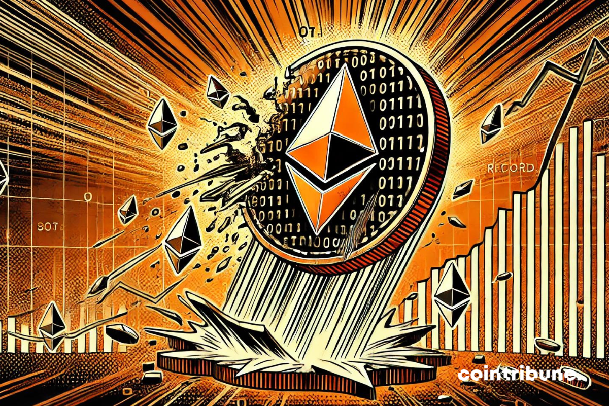 Crypto : Les ETF Ethereum subissent une série de sorties record !