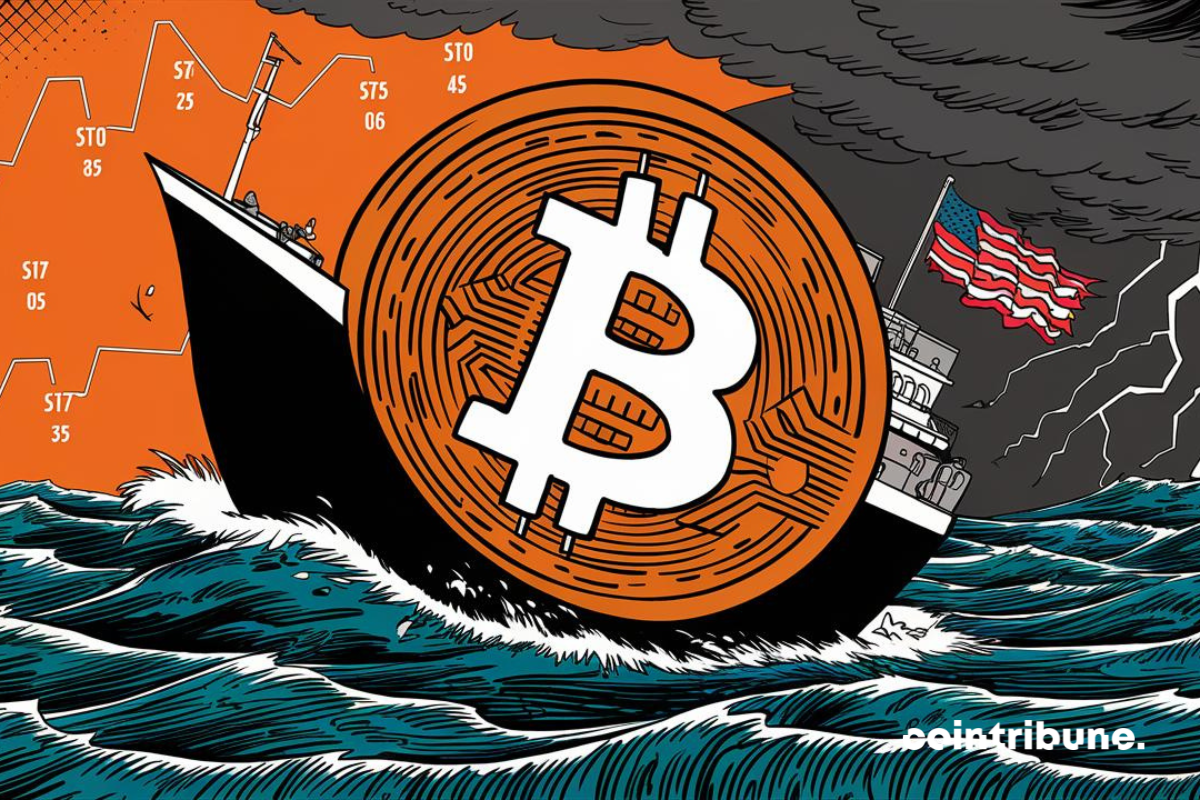 Bitcoin on a ship