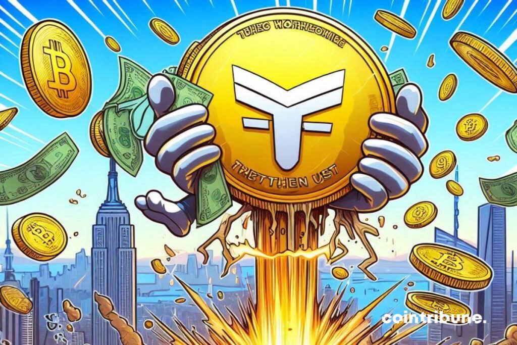 Crypto Stablecoin Tether USDT