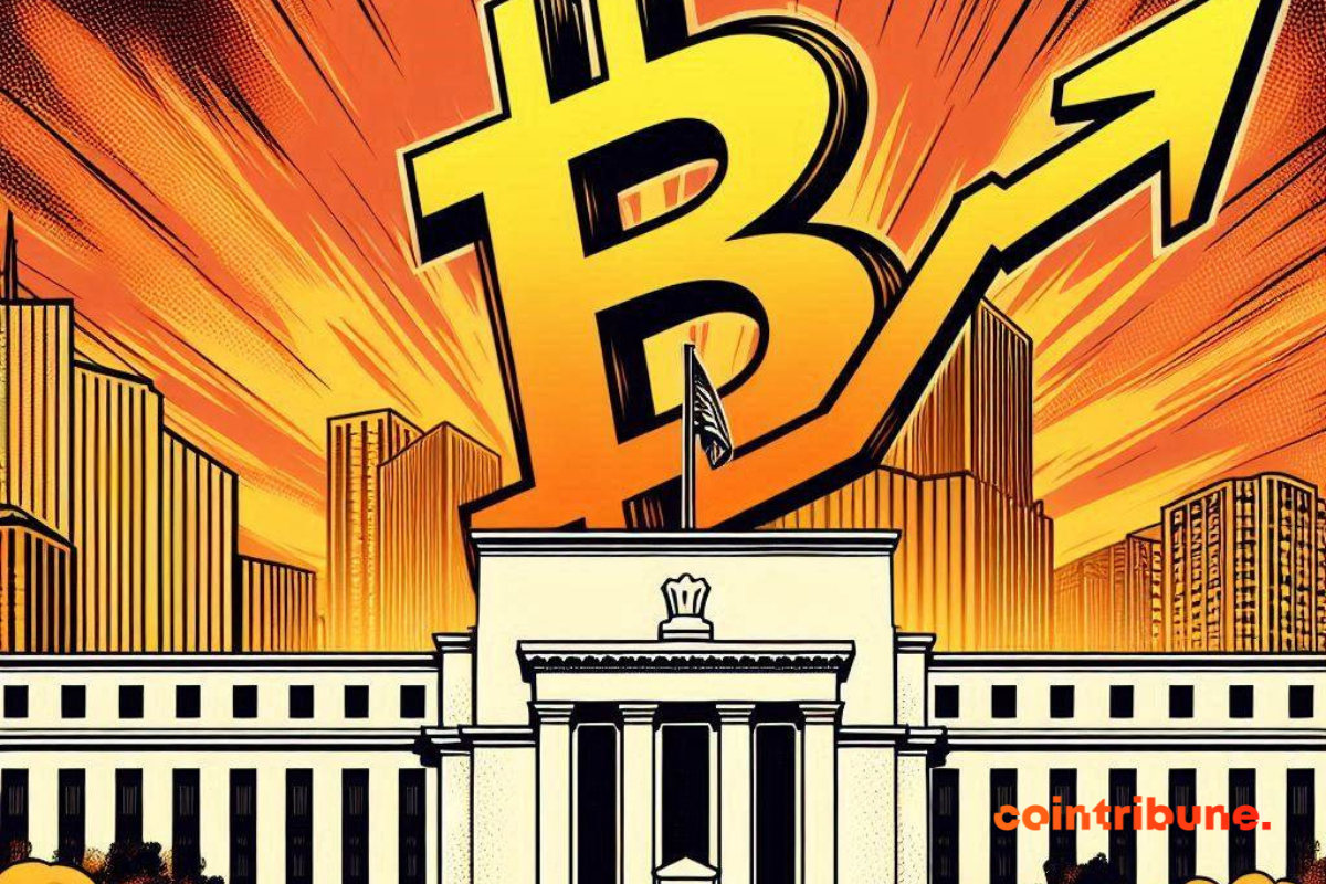 Bitcoin explose a la Fed