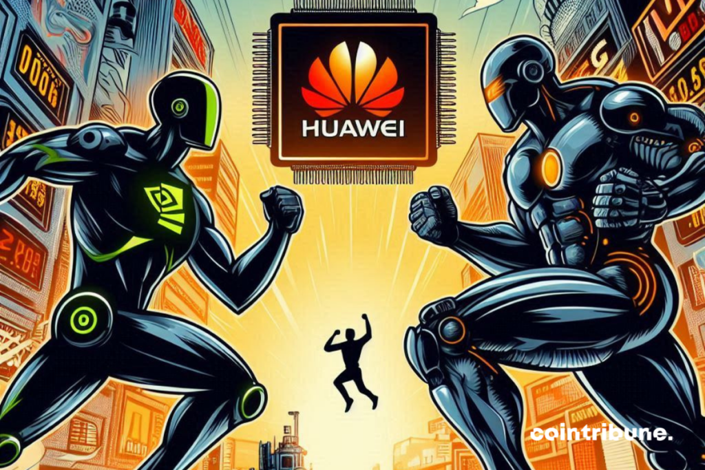 Huawei et Nvidia en guerre sur la bourse