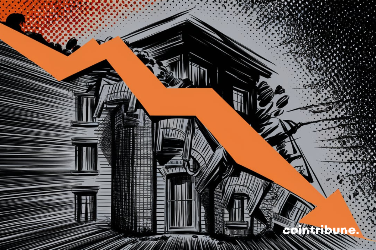 Économie : Les crédits immobiliers dégringolent de 36% en 6 mois