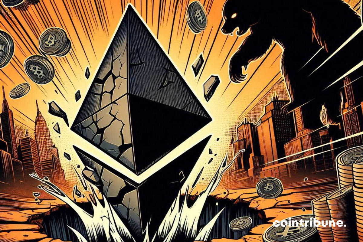 Crypto : Ethereum s’effondre, le tremplin vers une remontée fulgurante ?